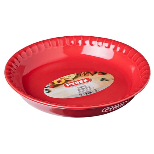 PYREX Supreme red круглая 25см (SU25BA5): Крышка Нет