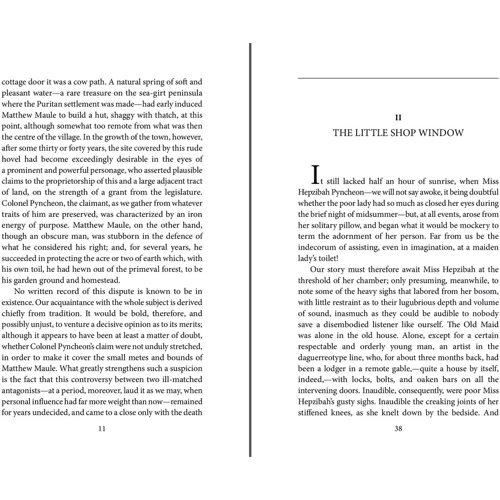 Nathaniel Hawthorne: The House of the Seven Gables: Количество страниц 366