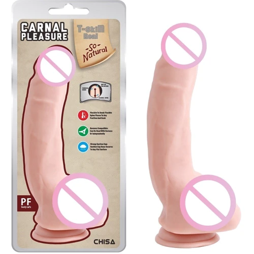 Фаллоимитатор Chisa T-skin ReaL Carnal Pleasure Flesh