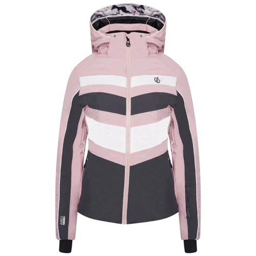 Горнолыжная куртка Dare 2b Provenance Jacket DWP499-N45 40 розовая зимняя с капюшоном