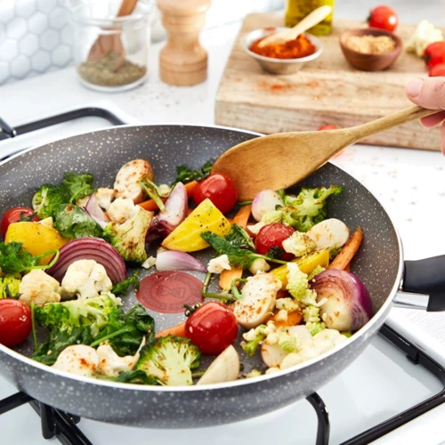 Сковорода Tefal Tefal Cook Natural ВОК 28 см (B5791902): Матеріал ручки Бакелит
