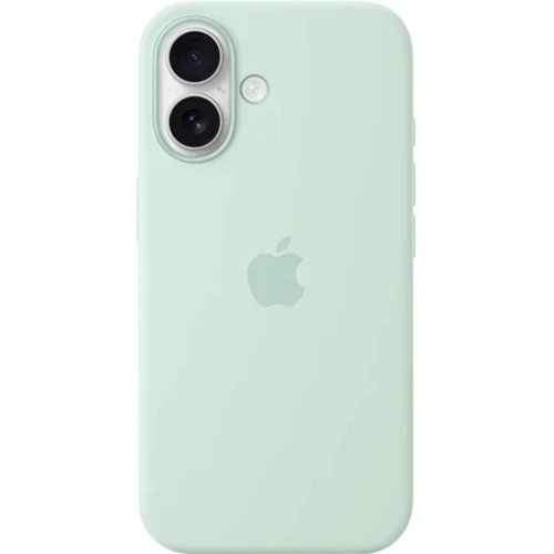 Чохол для iPhone Apple iPhone 16 Silicone Case with MagSafe - Aquamarine (MDGP4ZM/A)