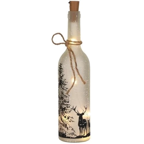Бутылка декоративная диаметр 7 см, 5 led "House of Seasons" Luca Lighting (8718861669619)