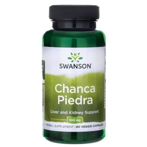 Swanson Chanca Piedra 500 mg Філлантус нірурі 60 веганських капсул