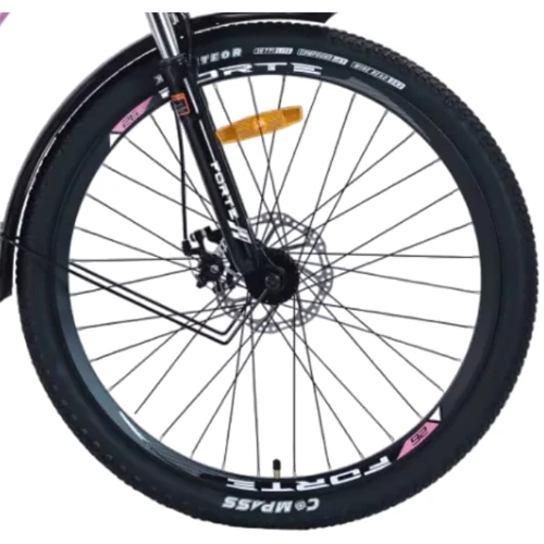 Велосипед Forte EVRIKA сталь.рама 19" колеса 26" розовый (128215)