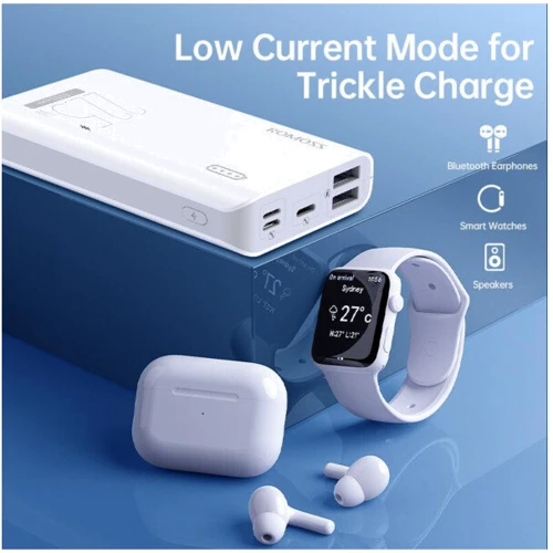 Внешний аккумулятор Romoss Power Bank 10000mAh Sense4SF White (PPH10-15101133H): Кабели/переходники для смартфонов в комплекте micro USB