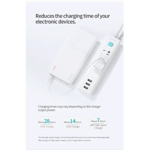 Внешний аккумулятор Romoss Power Bank 20000mAh Sense6+ White (PH80-C02-02) фото 10