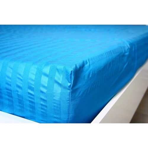 Простирадло LightHouse Mf Stripe Mavi страйп-мікрофібра на гумці 180х200+25см (2200000604897): Розмір простирадла, см 180x200