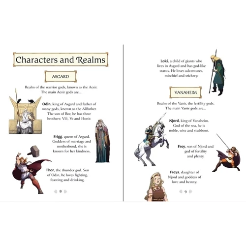 Illustrated Norse Myths: Кількість сторінок 280