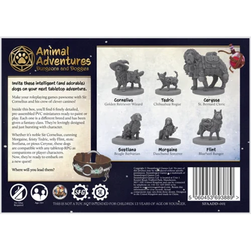 Мініатюри Steamforged Games Ltd Animal Adventures: Dungeons and Doggies - Volume 1