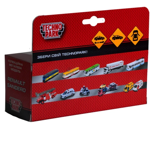 Автомодель - RENAULT SANDERO ПОЛИЦИЯ