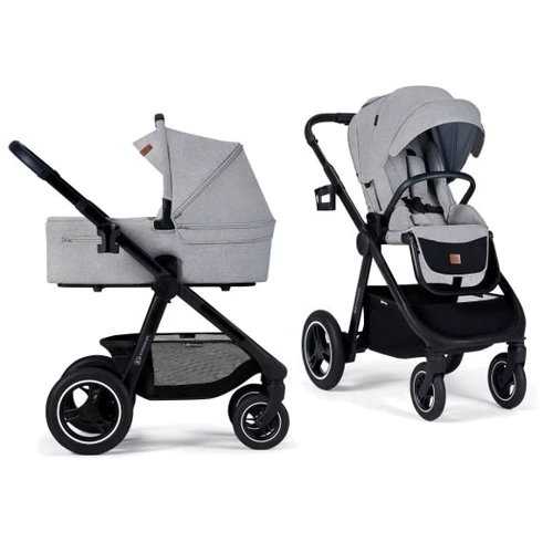 Универсальная коляска 2 в 1 Kinderkraft Everyday Light Gray (KSEVER00LGR2000)