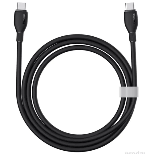 Кабель Baseus Cable USB-C to USB-C Pudding Series Fast Charging Cable 100W 2m Black (P10355702111-01): Длина 2 м