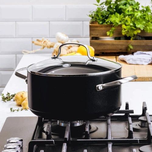 Кастрюля GreenPan Copenhagen 20 см 3.1 л (CC003345-001): Форма Круглая