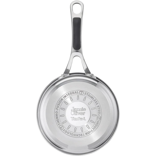 Tefal Jamie Oliver Stainless Steel 7 пр. E307S734: Сковорода в комплекті Нет