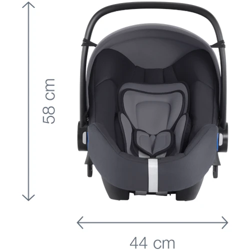 Автокресло BRITAX-ROMER BABY-SAFE2 i-SIZE Cool Flow – Black (2000032890) фото 6