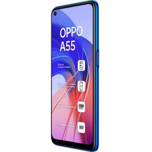 Смартфон Oppo A55 4/64 GB Rainbow Blue Approved Витринный образец фото 3
