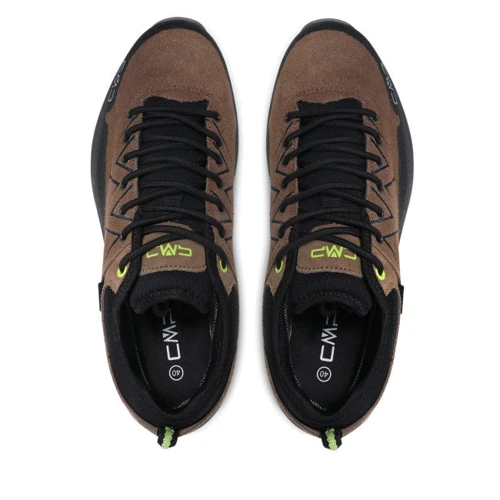 Ботинки CMP Kaleepso Low Hiking Shoe Wp (31Q4907-P773) 44 (45) коричневые натуральная замша демисезон фото 5