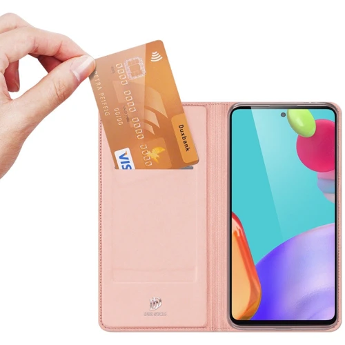 Чехол для телефонов Fashion Dux Ducis Rose Gold for Samsung A536 Galaxy A53 5G: Материал искусcтвенная кожа
