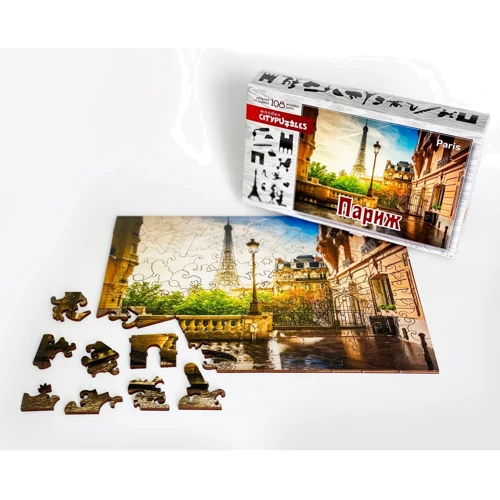 Нескучные игры Citypuzzles: Пазл Париж: Производитель Нескучные игры