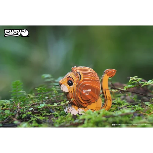 Сборная 3D модель Eugy Зоопарк: Лев (XEG-070)