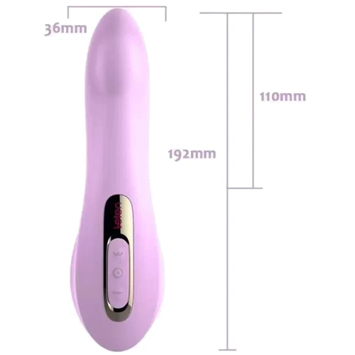 Вакуумный вибратор 3-в-1 Leten Sucking Vibrator (вакуум, вибрация, массажные движения язычка)