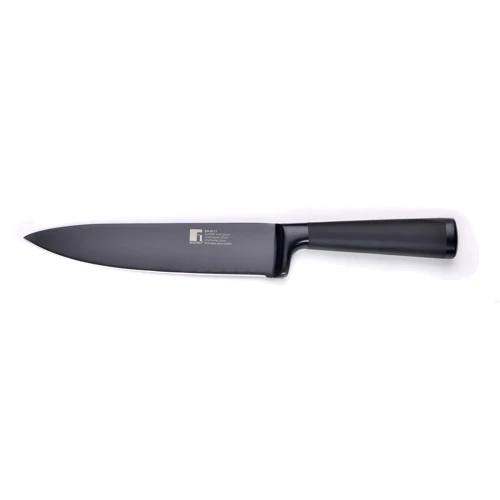 Нож Bergner Blackblade кухонный 20 см (BG-8777): Особенности Эргономичность, Нескользящее покрытие рукоятки