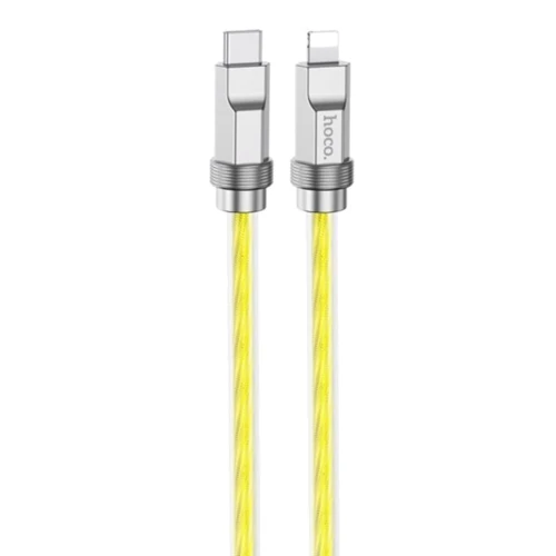 Кабель Hoco Cable USB-C to Lightning U113 Solid 20W 1m Gold