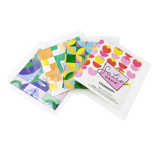 Набор латексных салфеток Satin Dams Assorted 100 шт