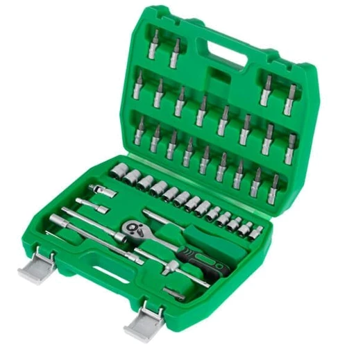 Набор инструментов 46шт, ¼" Intertool (ET-6046SP)