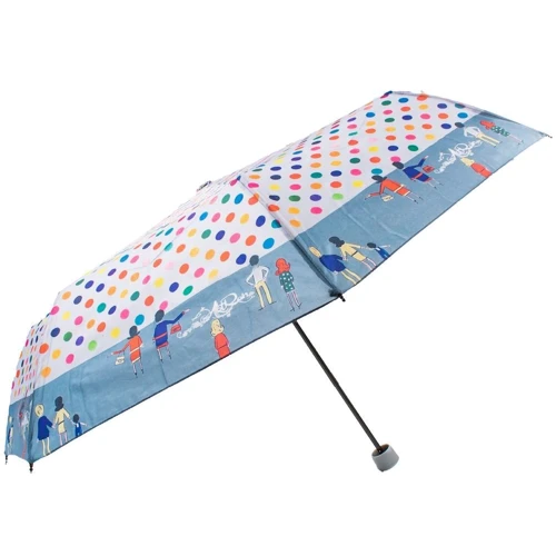 Парасолька жіночий механічний Art Rain різнокольоровий (ZAR3125-2051): Механізм механічний