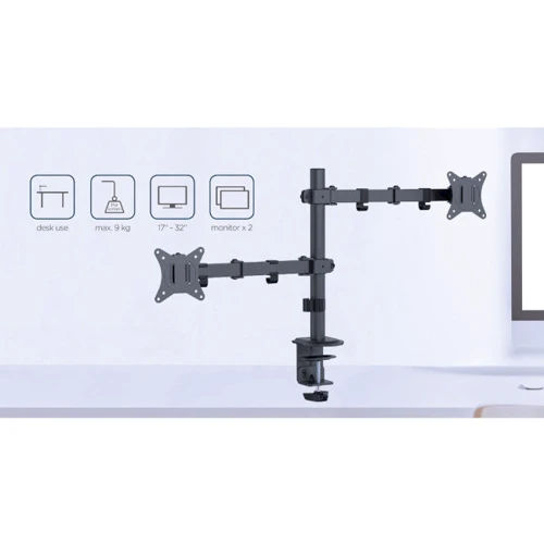 Крепление для мониторов Gembird MA-D2-03 фото 3