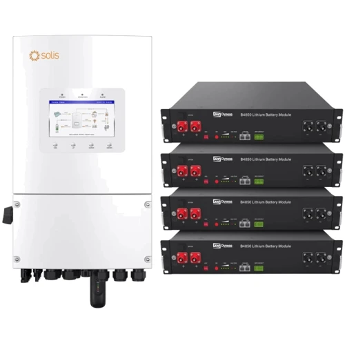 Система хранения энергии Solis S6-EH1P6K-L-PLUS-LDY9.6K1-LFP 6kW 9.6kWh 4BAT LiFePO4