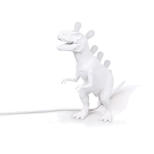 Світильник настільний Seletti Динозавр білий (14783)