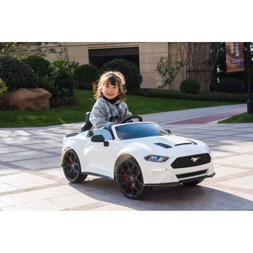 Электромобиль Kidsauto Ford Mustang GT 24V Drift Edition белый: Максимальная нагрузка, кг 35