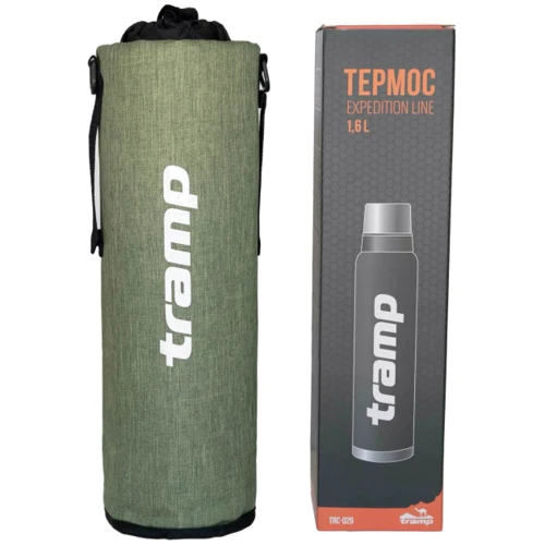Термочохол Tramp для термоса 1,6 л оливковий (TRA-292-olive-melange)