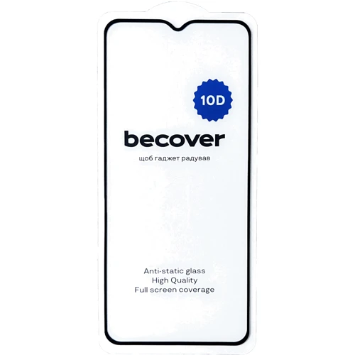 Аксессуар для смартфона BeCover Tempered Glass 10D Black for ZTE Blade A54 (712337)