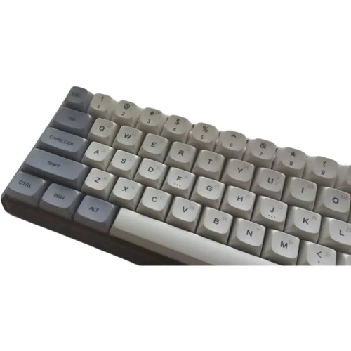 Клавіатура Motospeed Darmoshark K5 Gateron Silver Pro Light Gray (dmk5lgspro): інтерфейс підключення Wireless (радио интерфейс)