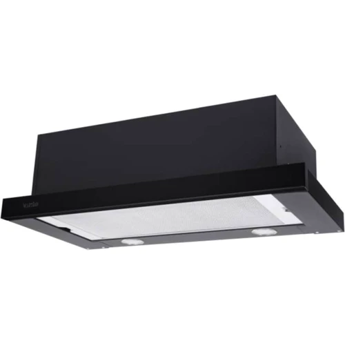 Вытяжка Ventolux GARDA 60 BK (800) SMD LED: Рекомендуемая площадь помещения (при высоте 2,7 м), м² более 28.5