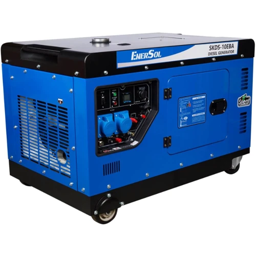 Дизельный генератор EnerSol SKDS-10EBA 9кВт: Тип запуска электрический пуск