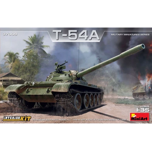 Танк Т-54А с полным интерьером