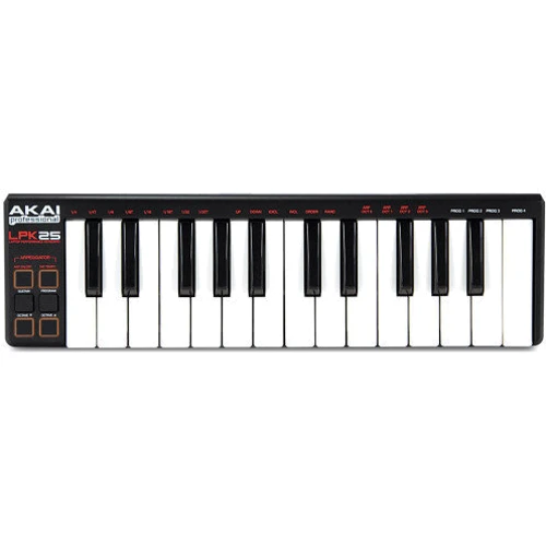 Компактная MIDI клавиатура Akai LPK25V2 (211622)