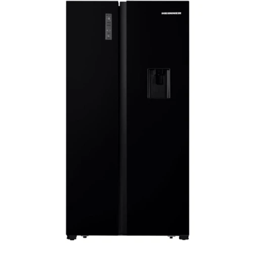 Холодильник Side-by-Side Heinner HSBS-520NFBKWDF+