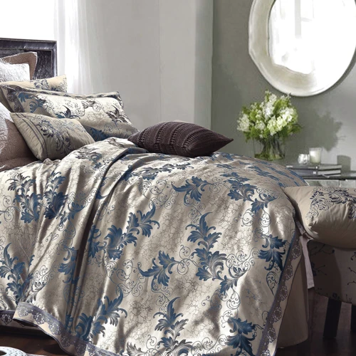 Комплект наволочек SoundSleep Liniano blue сатин-жаккард 50x70 см 2 шт. (93613576): Состав 100% хлопок