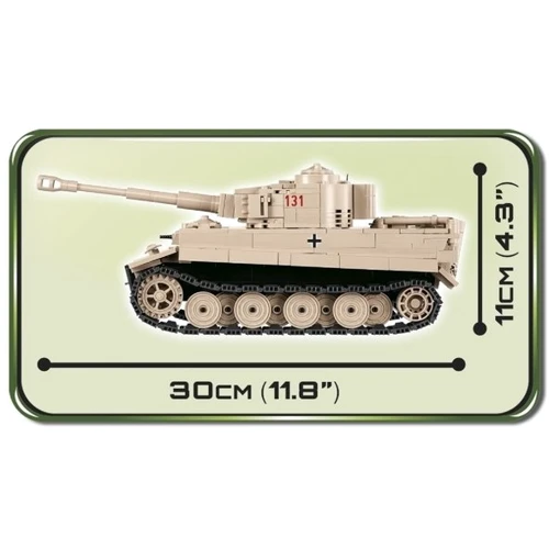 Конструктор COBI Танк Тигр I , 550 деталей COBI-2519 фото 6