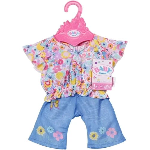 Одяг для ляльки Baby Born Квітковий джинс 43 см (832677): Виробник Baby Born