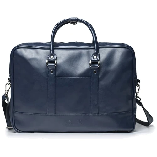 Solier Leather Bag Blue (S04Blue) for MacBook Pro 15": Матеріал екокожа