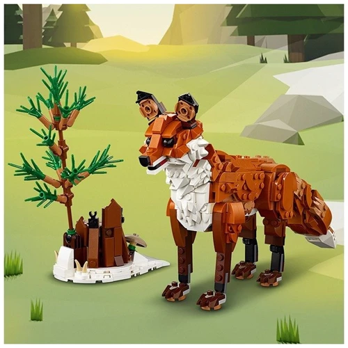 Конструктор LEGO Creator Лесные животные: рыжая лисица 667 деталей (31154) фото 15