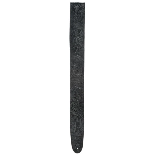 Ремень гитарный PLANET WAVES PW25LE00 Embossed Leather Guitar Strap, Black: Производитель PLANET WAVES