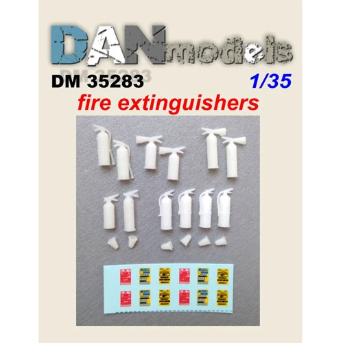 Набор DAN models Огнетушители, 12 шт. (DAN35283)